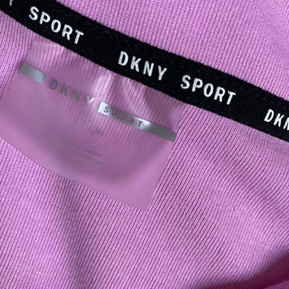 DKNY Sport Quarter Zip Pullover Color Block Shirt - Picture 6 of 9
